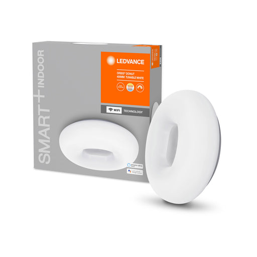 LEDVANCE SMART+ WiFi Tunable White LED-Deckenleuchte ORBIS Donut 400mm weiß pic2