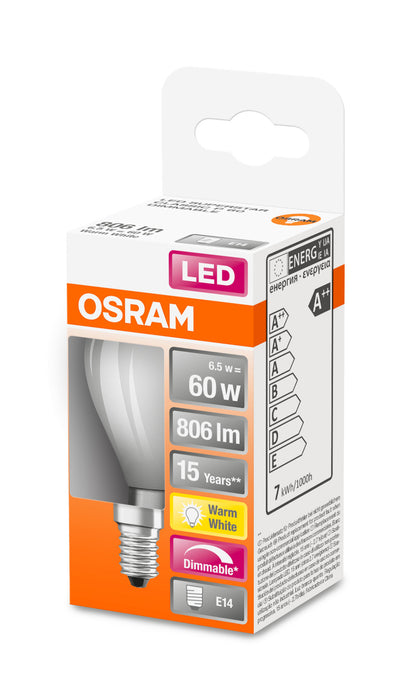 Osram LED Superstar Classic matt DIM CLP 60 6,5W 827 E14 pic3