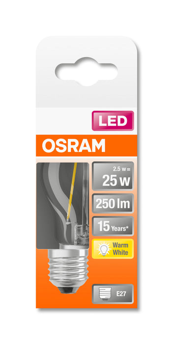 Osram LED RETROFIT CLASSIC P25 2,5W 827 E27 CL pic3