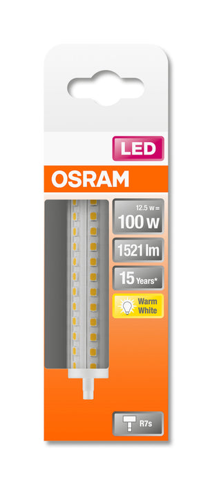 Osram LED STAR  LINE 118  HS 100 non-dim  12,5W 827 R7S 118mm pic4