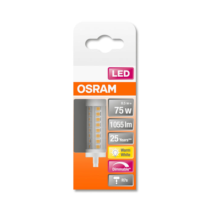 Osram LED SST DIM  LINE 78  HS 75 8W 827 R7S 78mm pic3