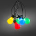 Konstsmide LED-Partylichterkette 10 bunte Lampen, 4,5 m 97137