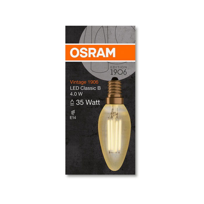 Osram LED VINTAGE 1906 CLB GOLD36 non-dim 4,5W 825 E14 pic2