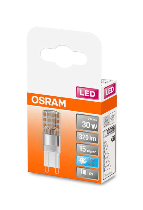 Osram LED STAR  PIN 30 klar non-dim 2,6W 840 G9 pic3