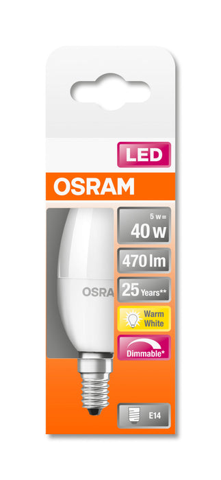 Osram LED SST DIM CLB40 5W 827 matt E14 pic3