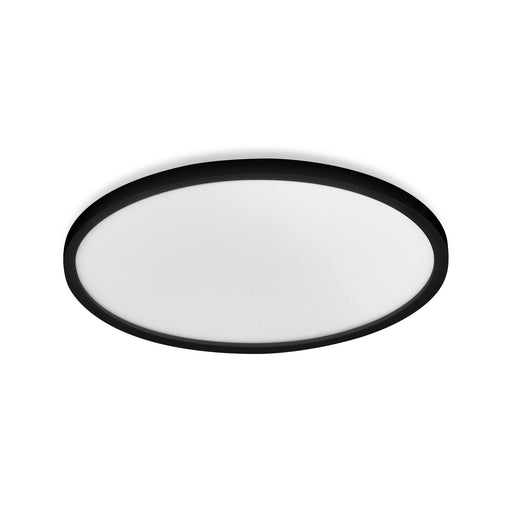 LEDVANCE SMART+ WiFi Tunable White LED-Deckenleuchte Disc IP44, Schwarz, 500mm 39091