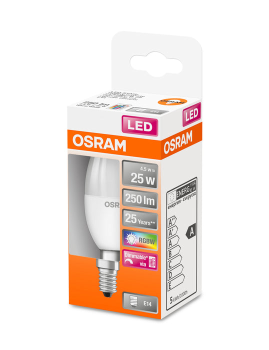 Osram LED STAR+ CL B RGBW E14 25 4,5W remote control 827 pic8