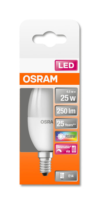 Osram LED STAR+ CL B RGBW E14 25 4,5W remote control 827 pic7