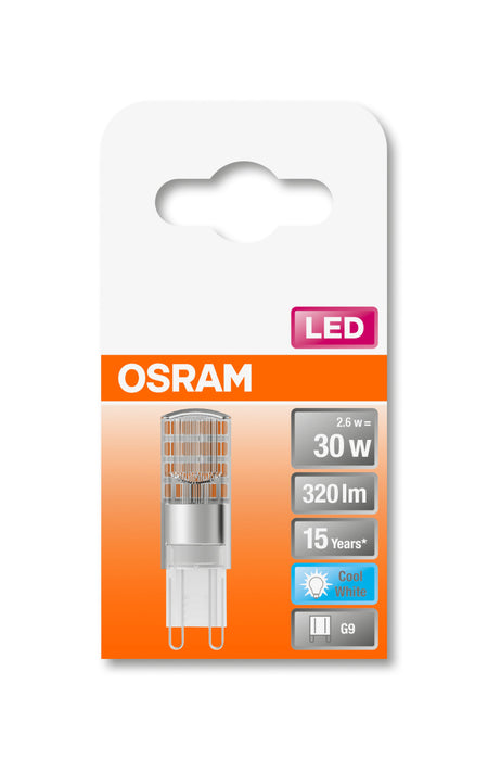 Osram LED STAR  PIN 30 klar non-dim 2,6W 840 G9 pic4