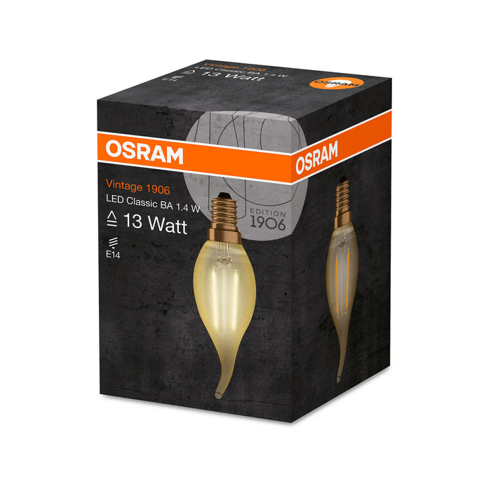 Osram LED VINTAGE 1906 CLBA GOLD12 non-dim 1,4W 825 E14 pic2