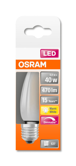 Osram LED SUPERSTAR RETROFIT matt DIM CLB 40 4,5W 827 E27 pic3