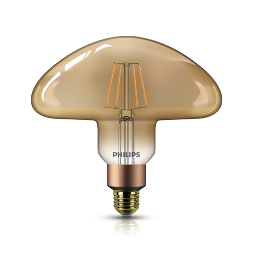 Philips Classic LEDbulb Mushroom 5-30W E27 820 gold Dim 34837