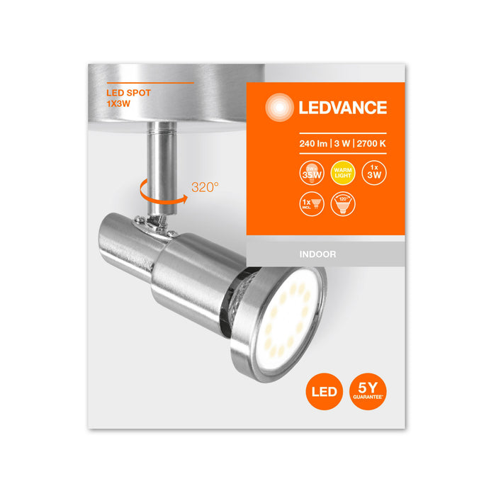 LEDVANCE LED-Spot grau 1x3W GU10 pic2