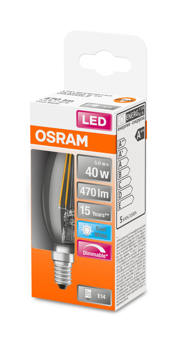 Osram LED SUPERSTAR FILAMENT klar DIM CLB 40 5W 840 E14 pic4
