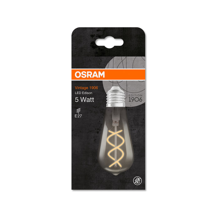 Osram LED VINTAGE 1906 Edison SMOKE15 non-dim 5W 818 E27 pic3