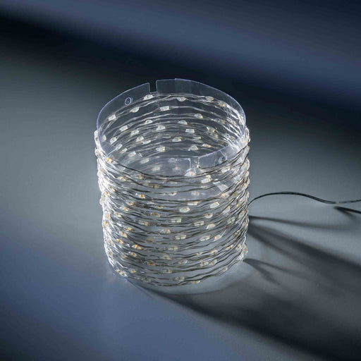 Lumineo LED-Micro-Lichterkette, silber, 9m, 180 LEDs pic2 31294