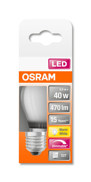 Osram LED SUPERSTSTAR RETROFIT matt DIM CLP 40 4,5W 827 E27 pic3