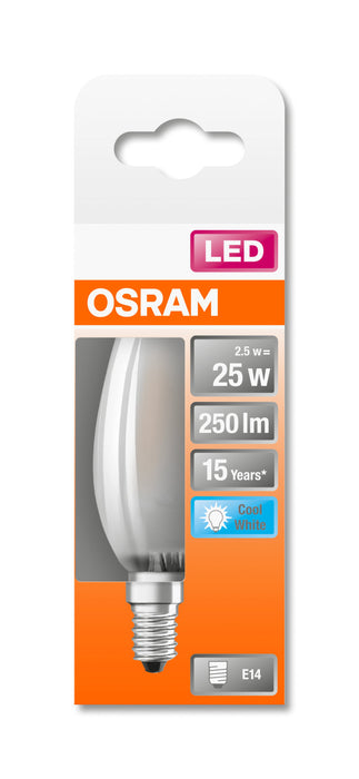 Osram LED STAR RETROFIT matt CLB 25 2,8W 840 E14 non-dim pic3